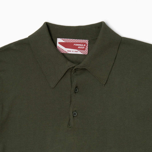 Polo camicia - Verde Militare