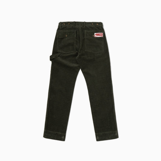 Pantaloni Fatigue - Velluto a coste Verde