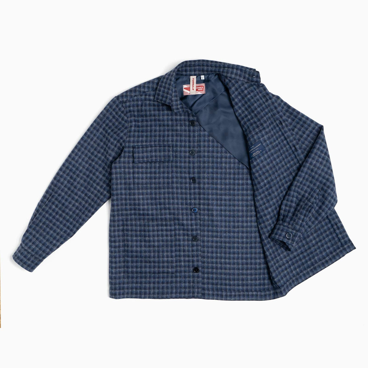 Overshirt Catcher Tweed - Holland & Sherry