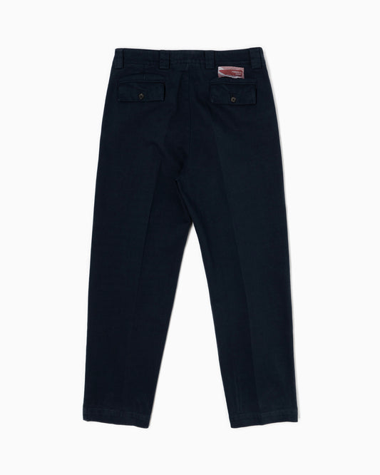 Pantaloni con 2 pince - Blu Navy