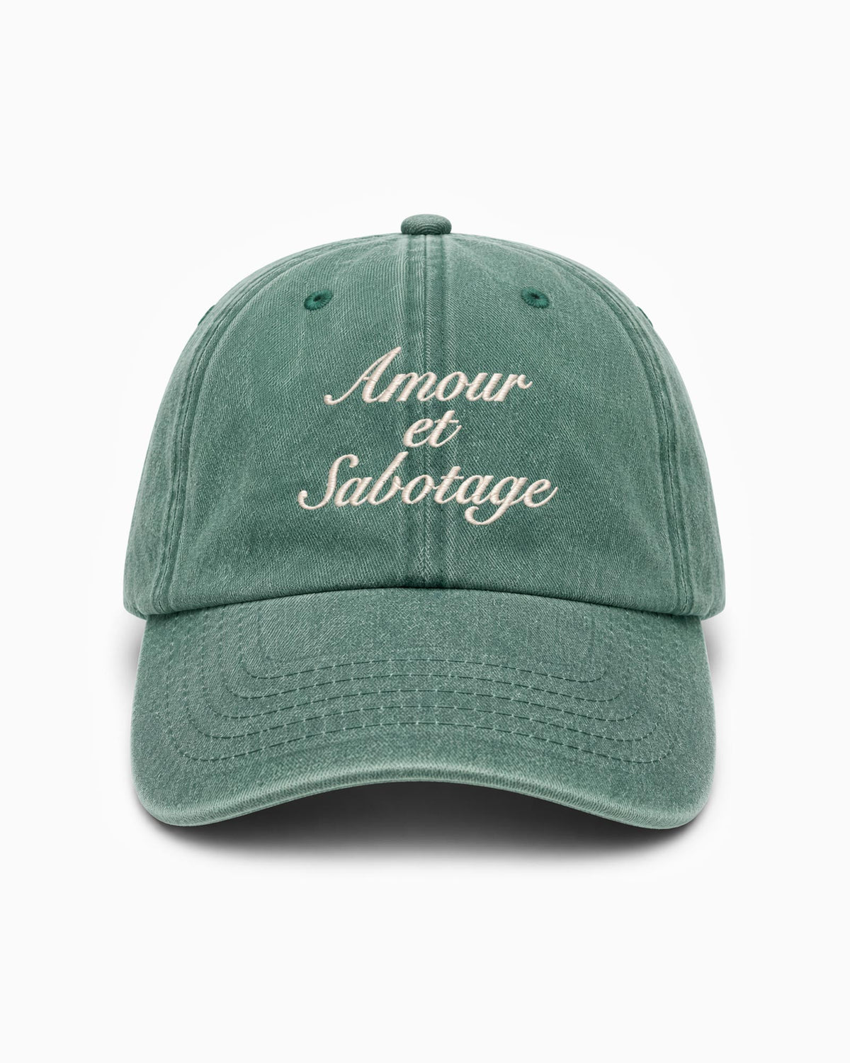 Cappellino Amour & Sabotage - Green