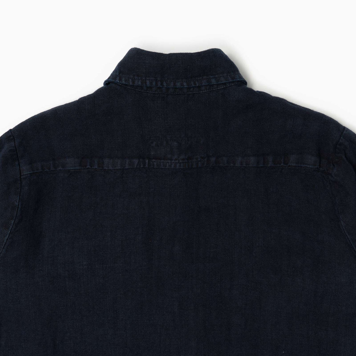Overshirt Catcher 100% lino - Blu Navy