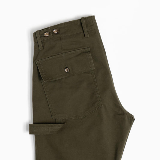 Pantaloni Fatigue Vintage Fit - Verdi