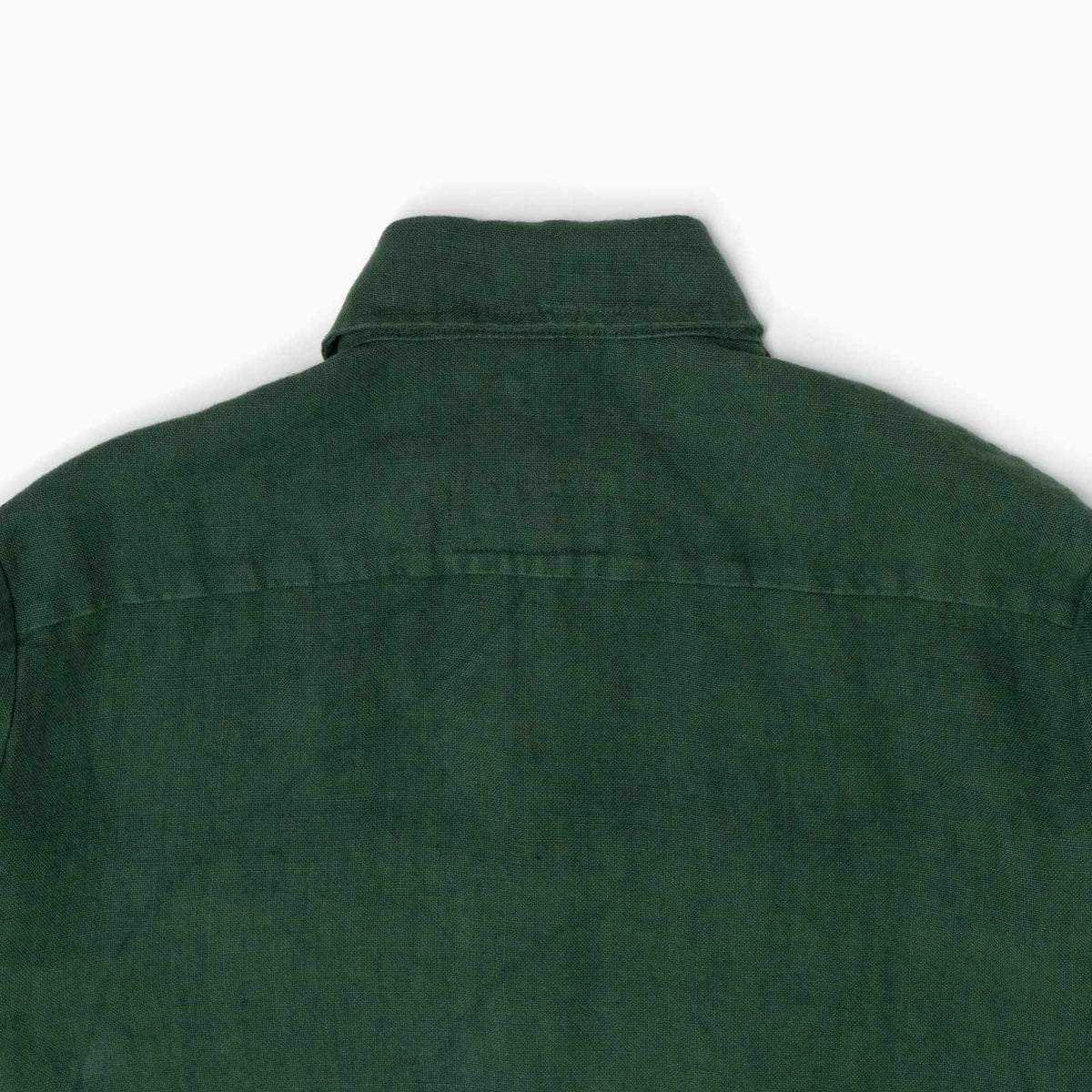 Overshirt Catcher 100% lino - Verde Bosco
