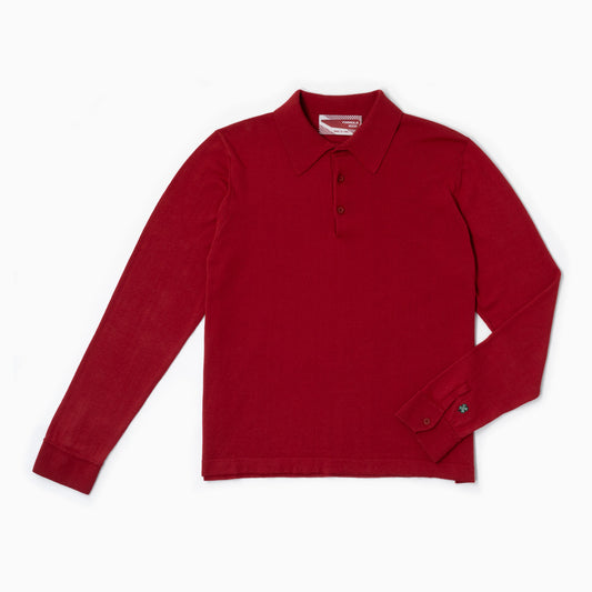 Polo camicia  - Rossa