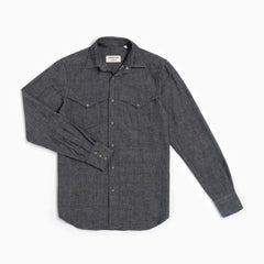 Camicia Texana Denim cimosa