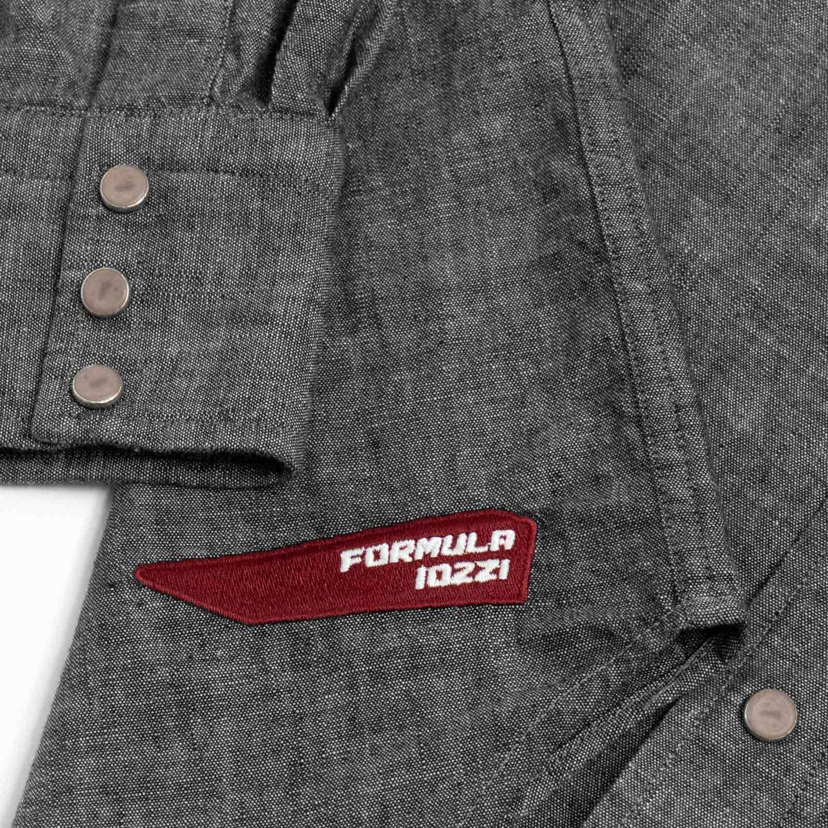 Camicia Texana Denim cimosa