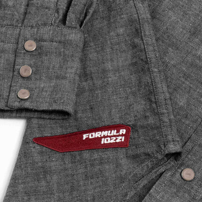 Camicia Texana Denim cimosa