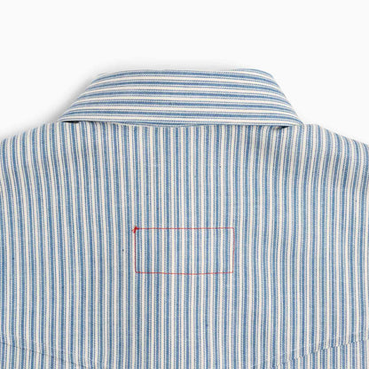 Camicia Texana Denim a righe cimosa