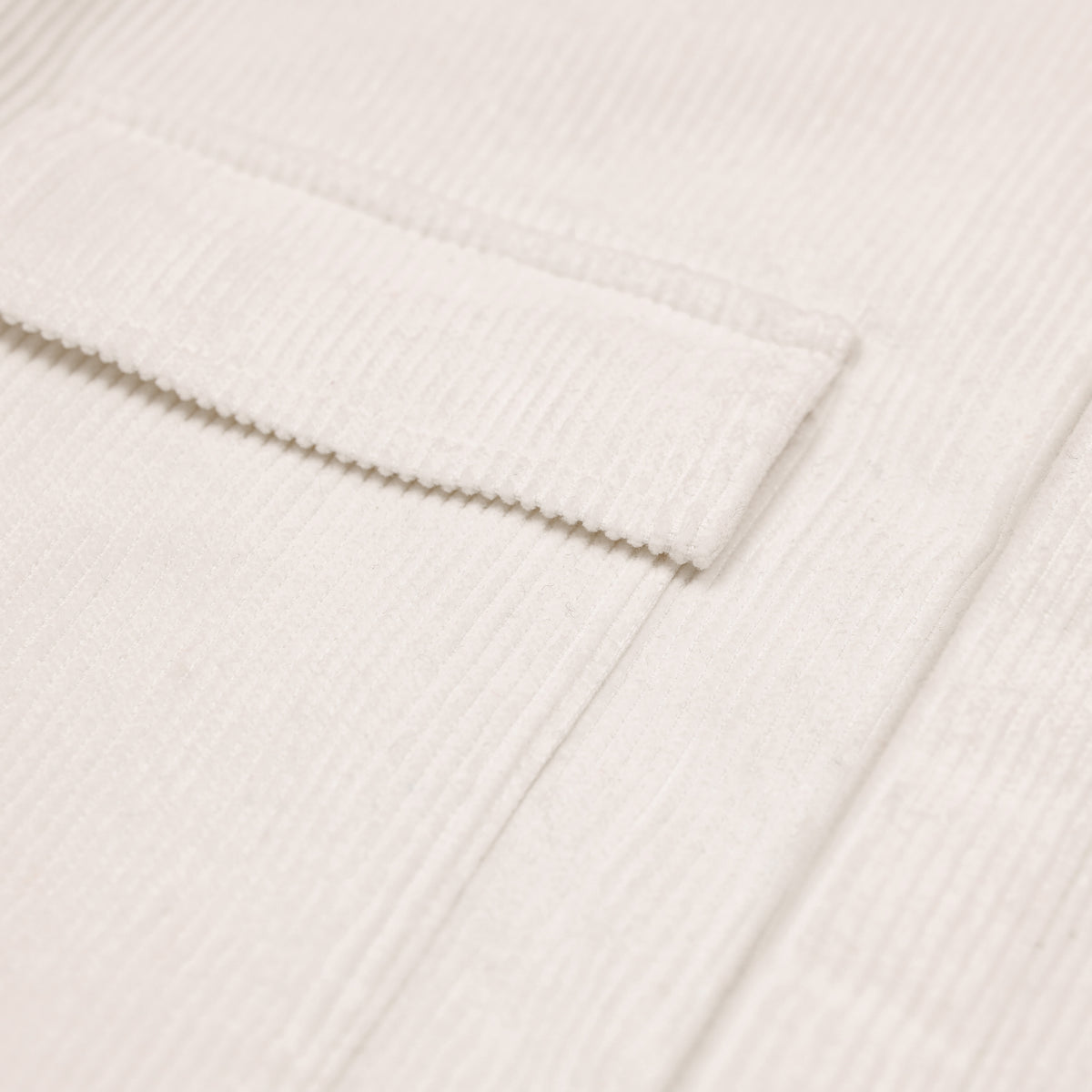 Overshirt Catcher velluto a coste - Panna