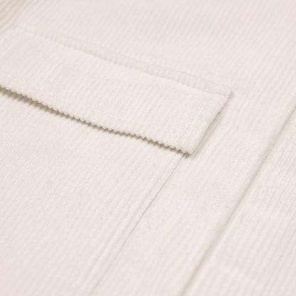 Overshirt Catcher velluto a coste - Panna