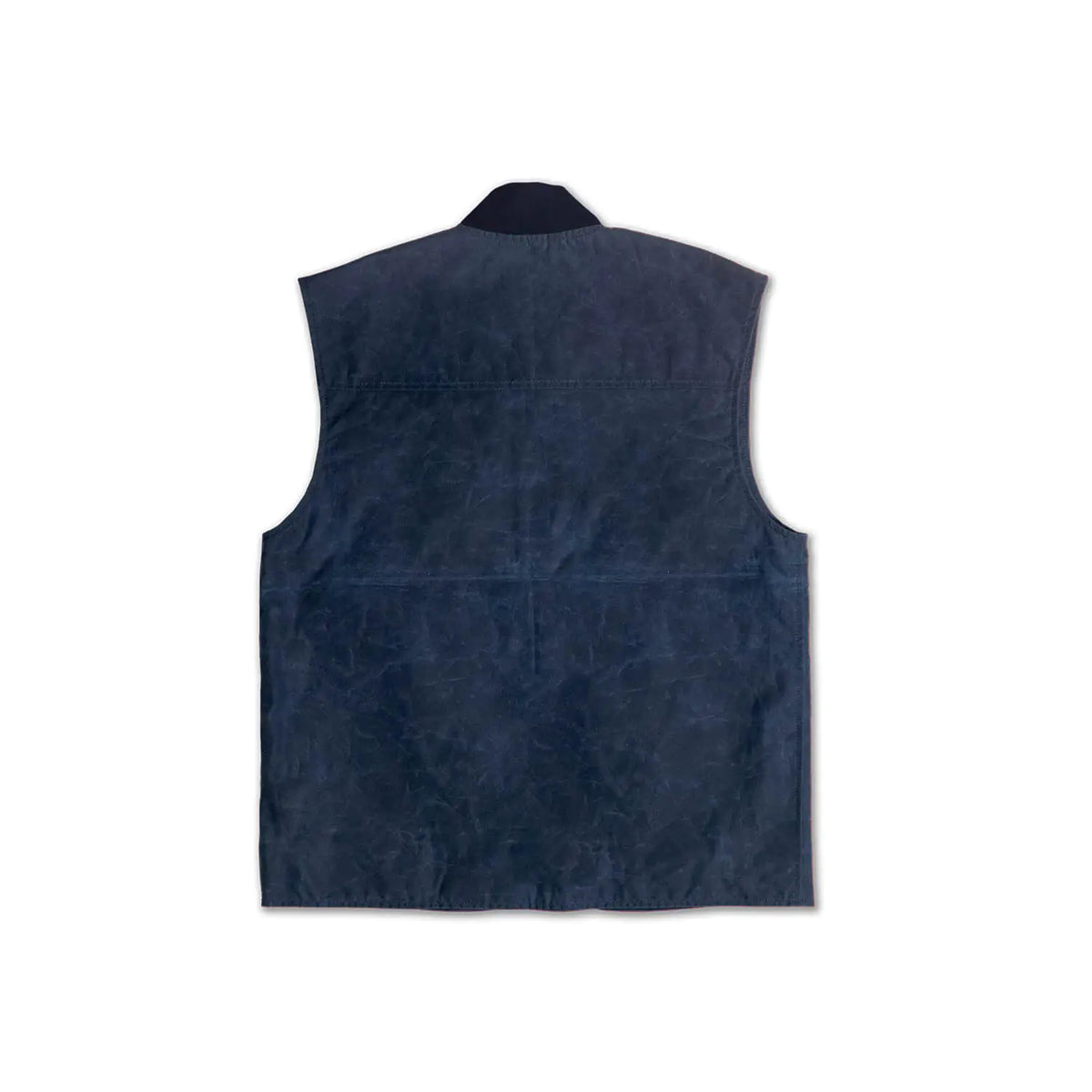 DMD - Gilet cotone cerato - Blu