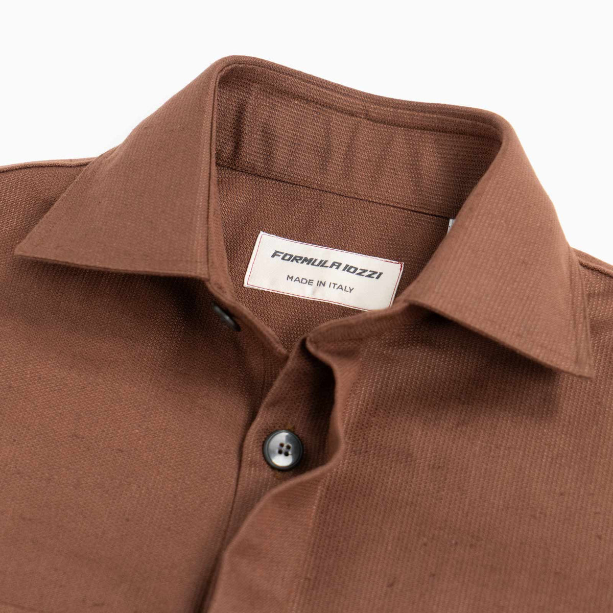 Overshirt Catcher maniche corte - mattone