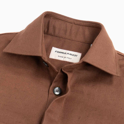 Overshirt Catcher maniche corte - mattone