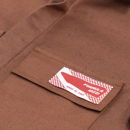 Overshirt Catcher maniche corte - mattone