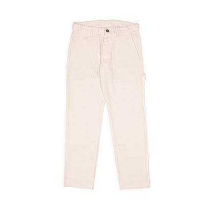 Pantaloni Fatigue - Velluto a coste Panna