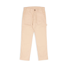 Pantaloni Fatigue Regular Fit - Ecrù
