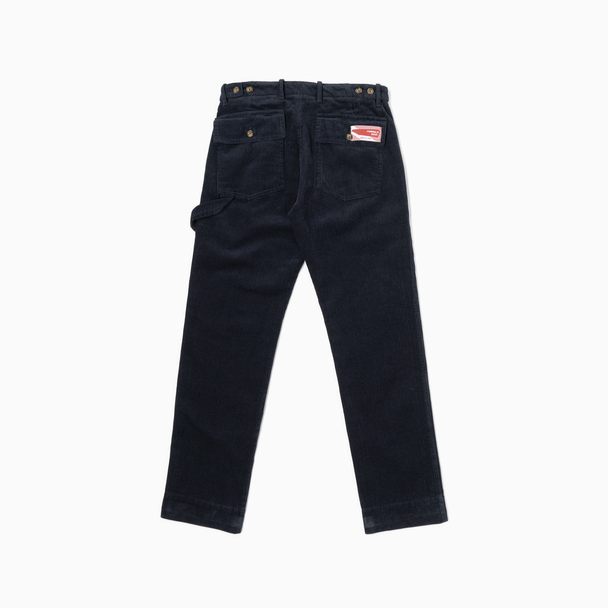 Pantaloni Fatigue - Velluto a coste Blu