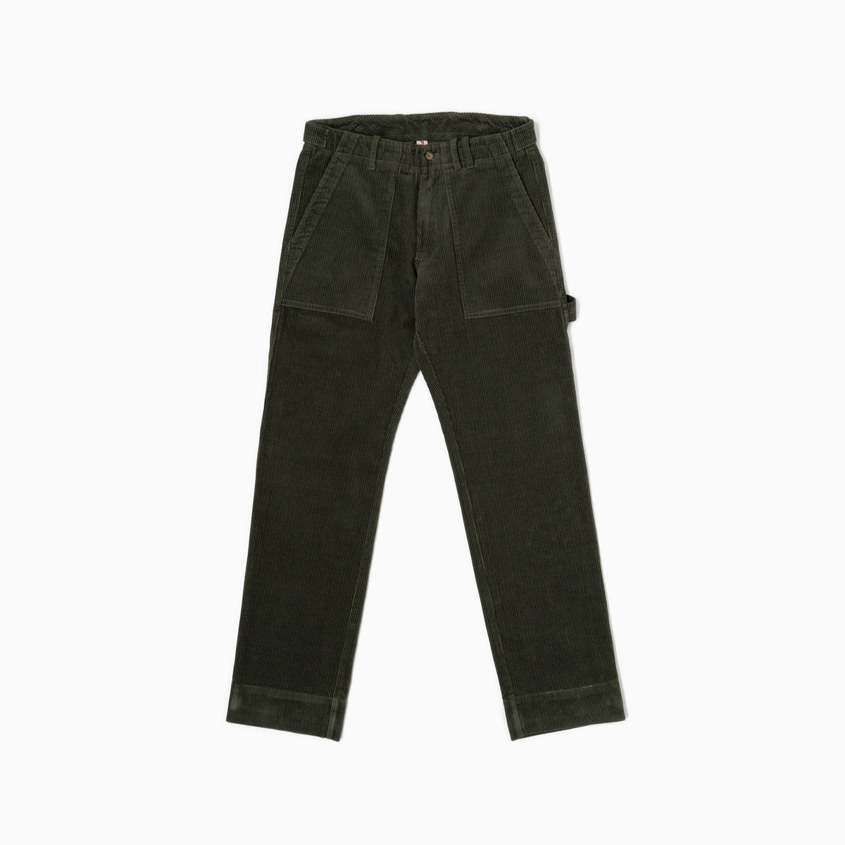 Pantaloni Fatigue - Velluto a coste Verde