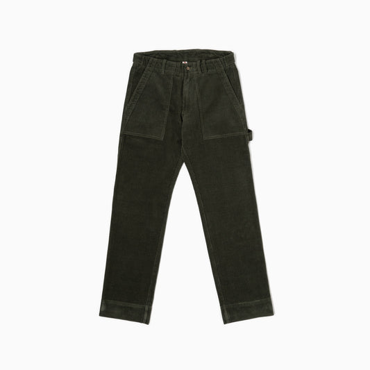 Pantaloni Fatigue - Velluto a coste Verde
