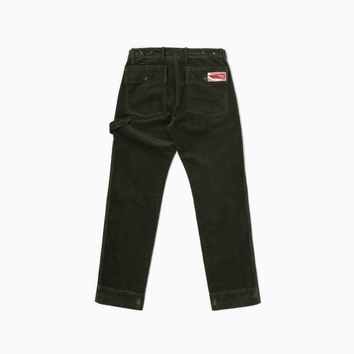 Pantaloni Fatigue - Velluto a coste Verde