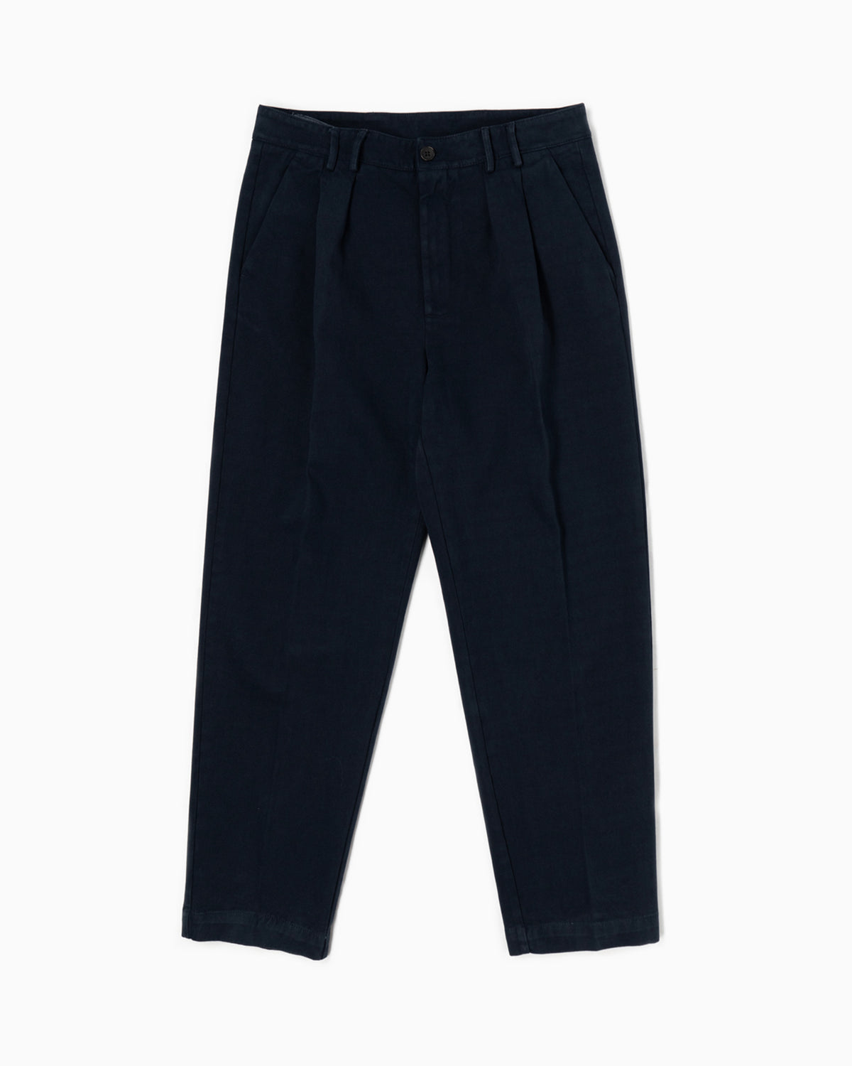 Pantaloni con 2 pince - Blu Navy