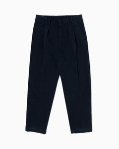 Pantaloni con 2 pince - Blu Navy