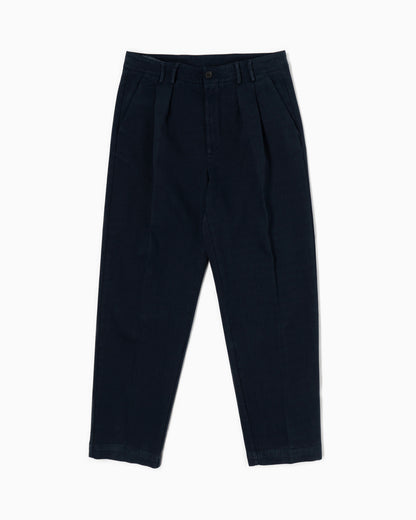 Pantaloni con 2 pince - Blu Navy