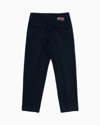 Pantaloni con 2 pince - Blu Navy