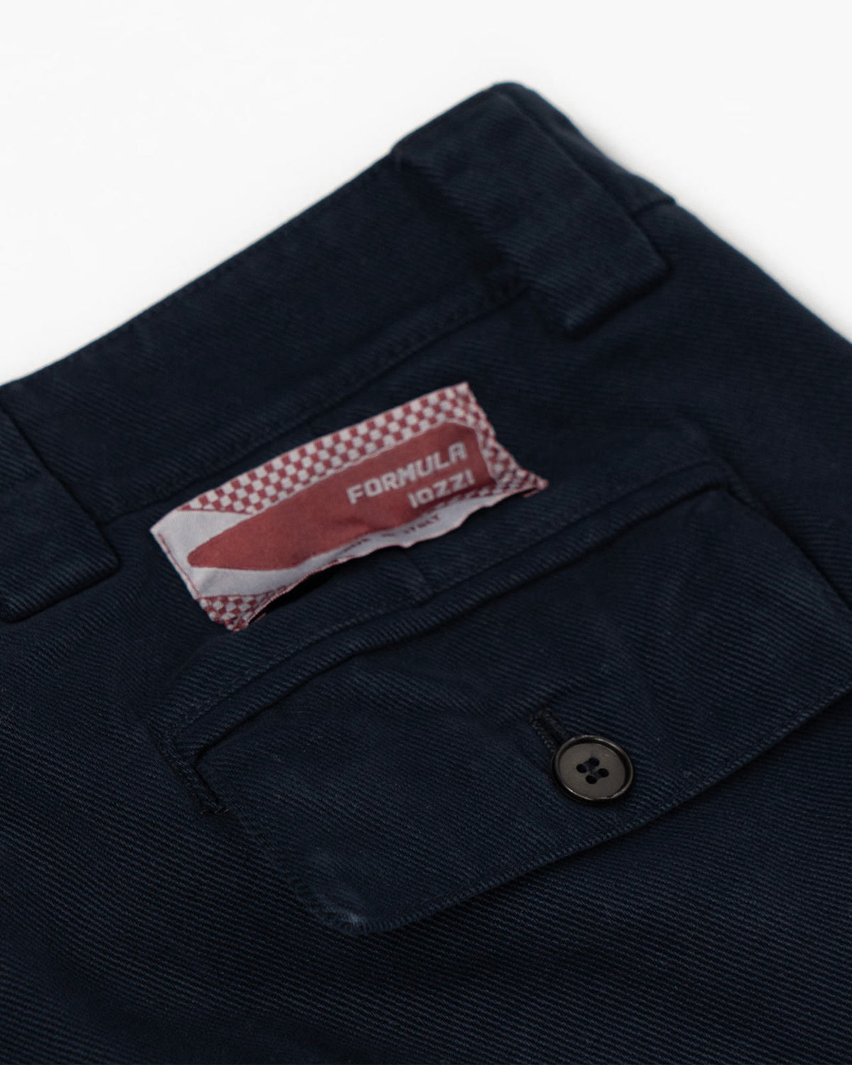 Pantaloni con 2 pince - Blu Navy