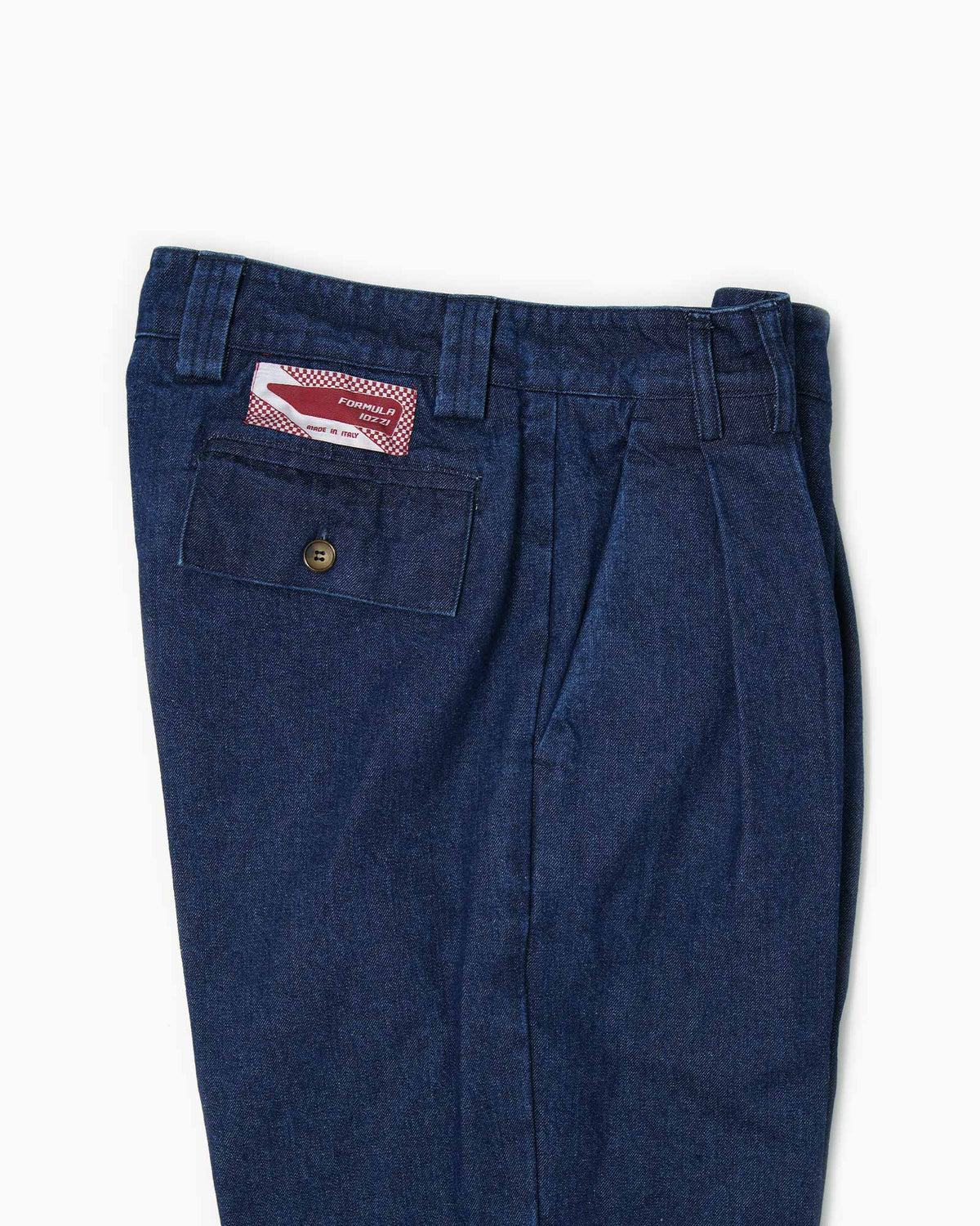 Pantaloni con 2 pince - Denim