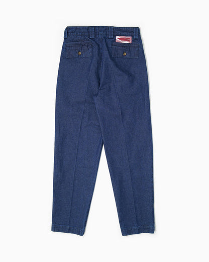 Pantaloni con 2 pince - Denim