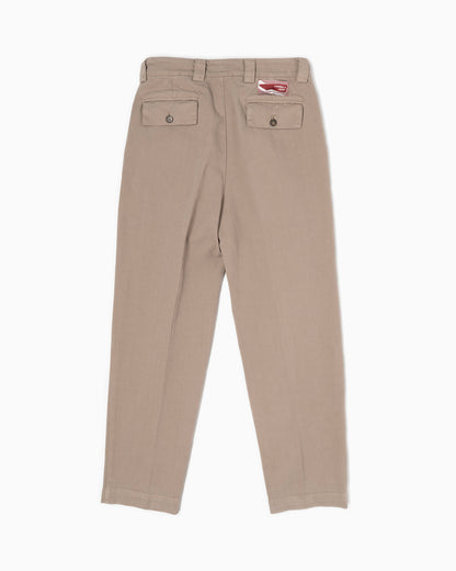 Pantaloni con 2 pince - Khaki