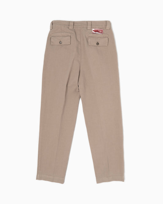 Pantaloni con 2 pince - Khaki