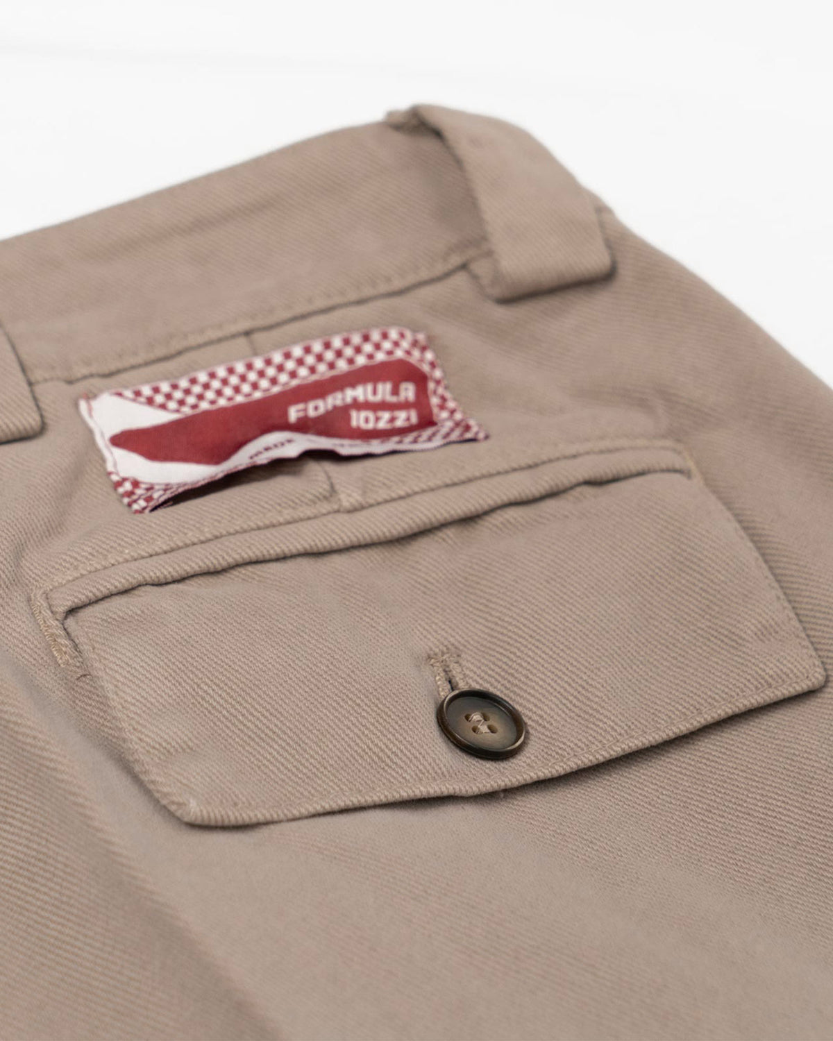 Pantaloni con 2 pince - Khaki