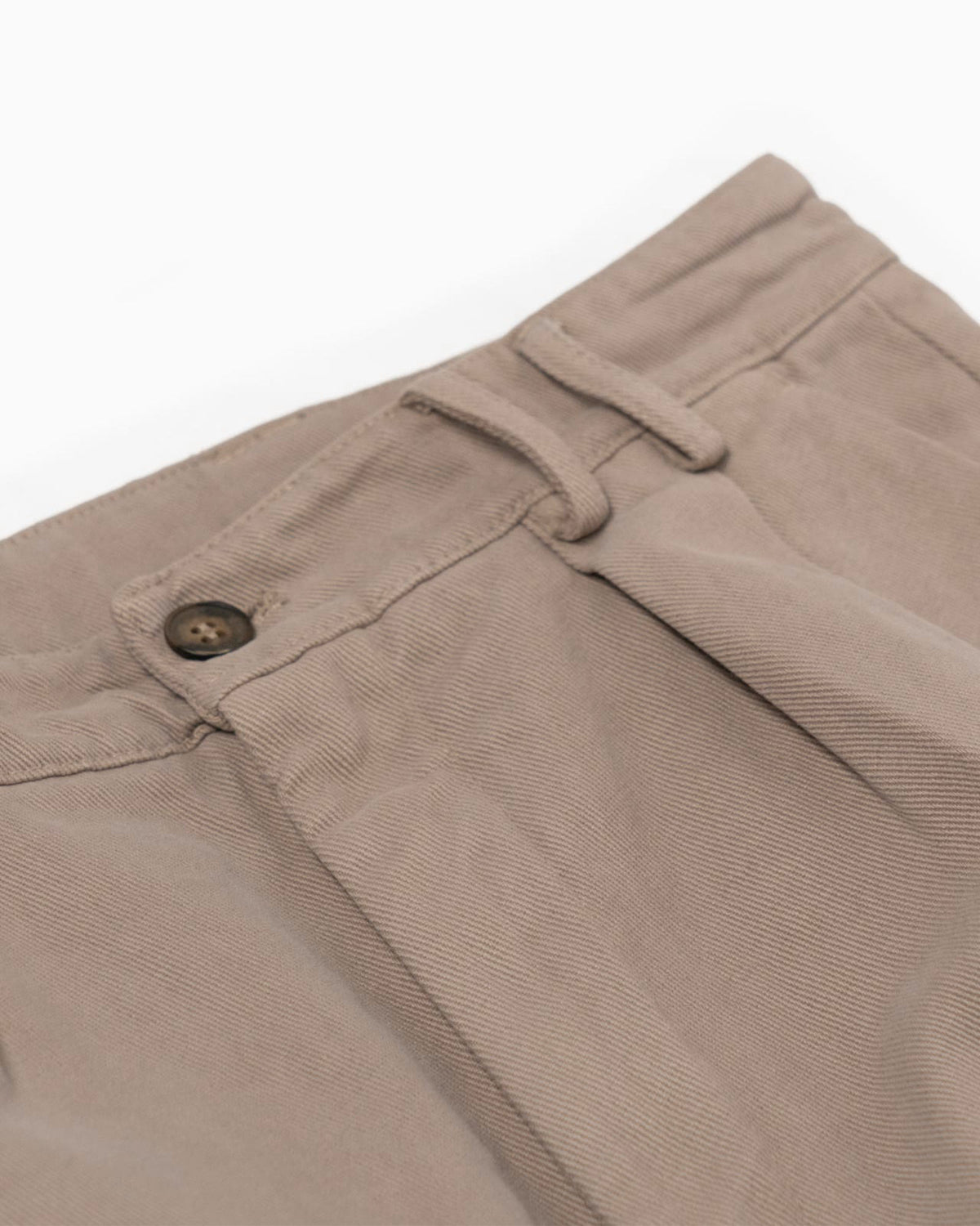 Pantaloni con 2 pince - Khaki