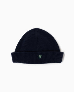 Beanie 100% lana - Blu