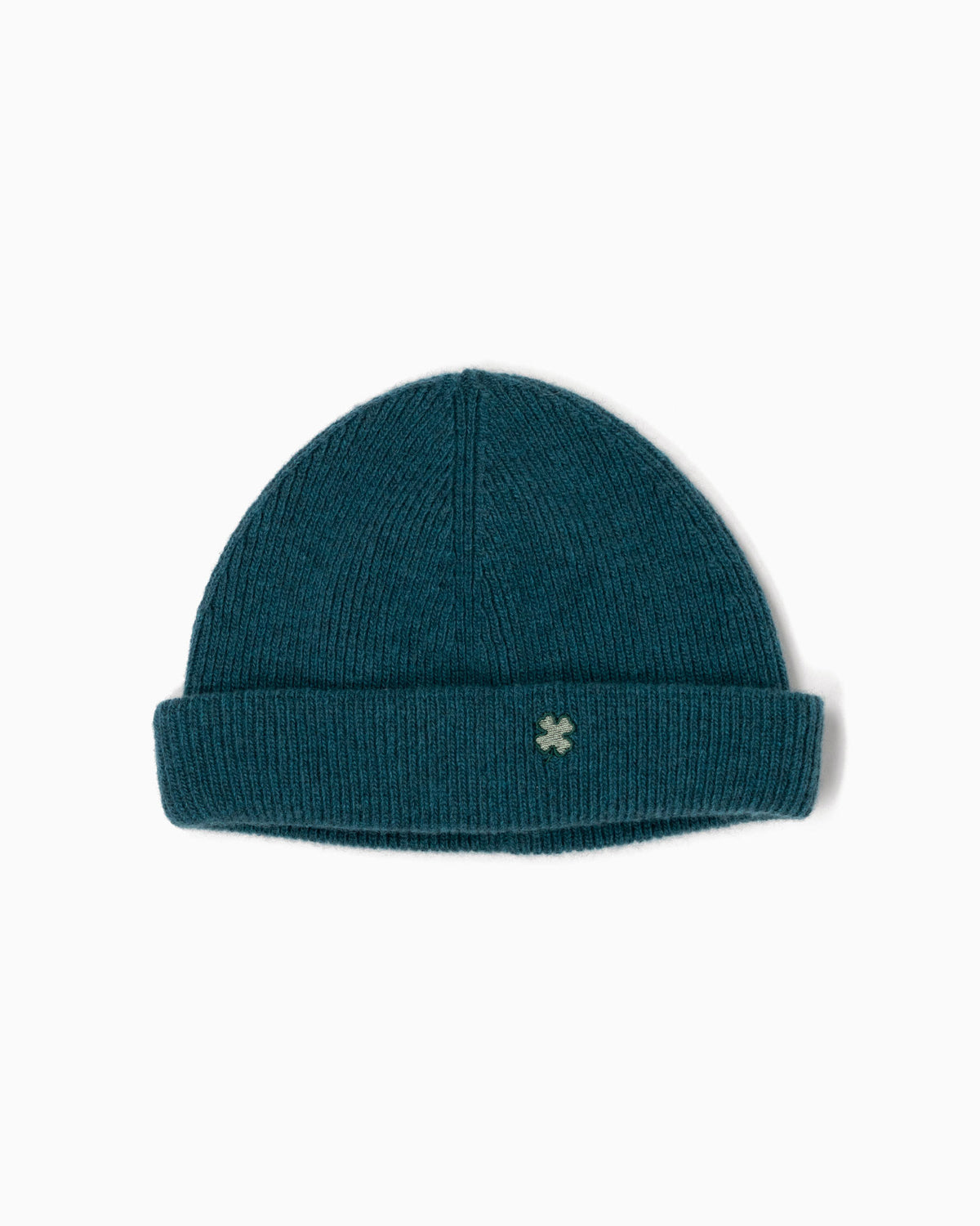 Beanie 100% lana - Petrolio