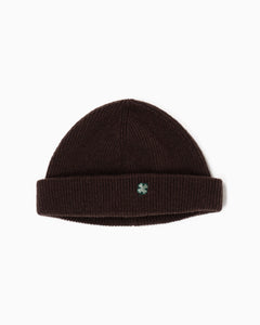 Beanie 100% lana - Cioccolato