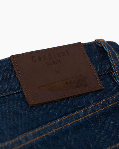 Pantaloni 5 Tasche Candiani x Formula Iozzi - Indigo