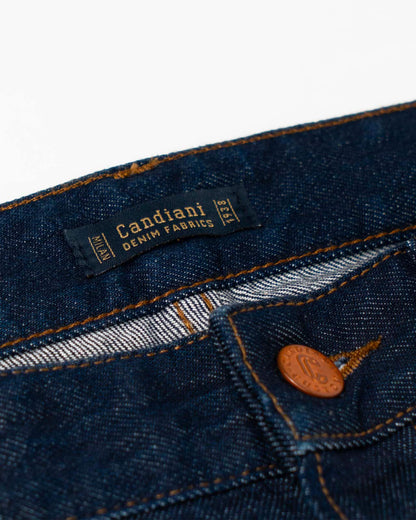 Pantaloni 5 Tasche Candiani x Formula Iozzi - Indigo