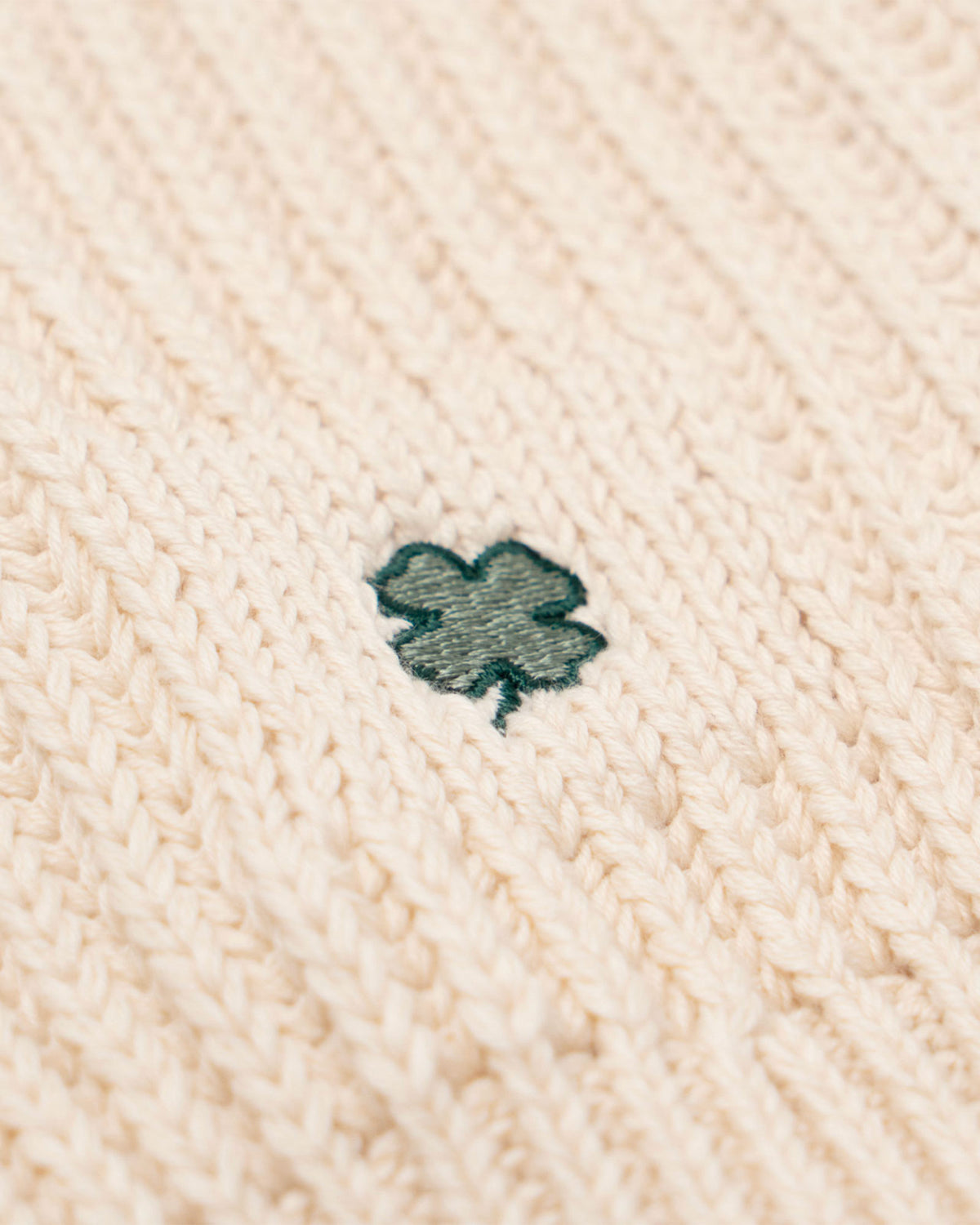 Cardigan collo scialle - Panna