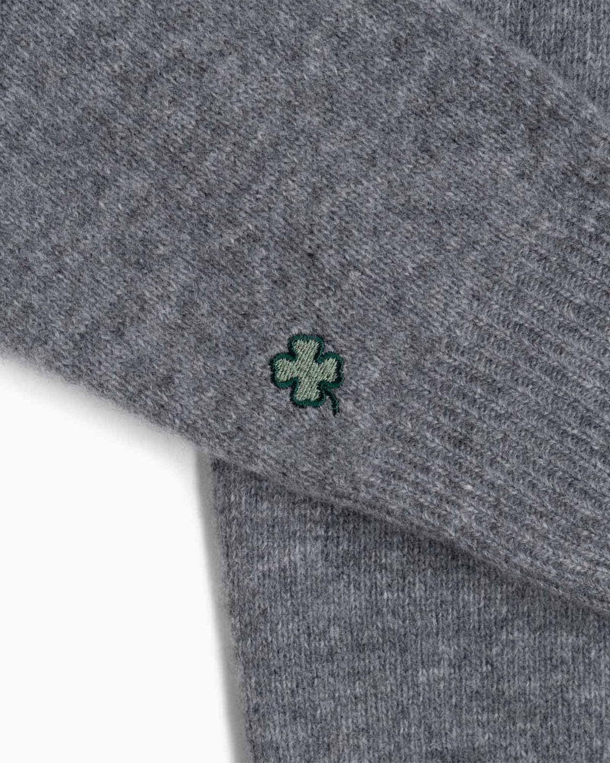 Maglione girocollo 100% lana merinos - Grigio