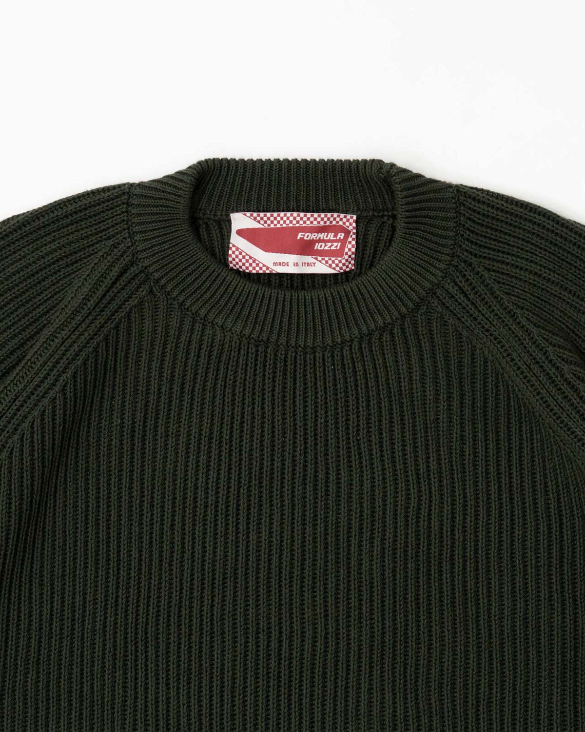 Girocollo Fisherman - Verde scuro