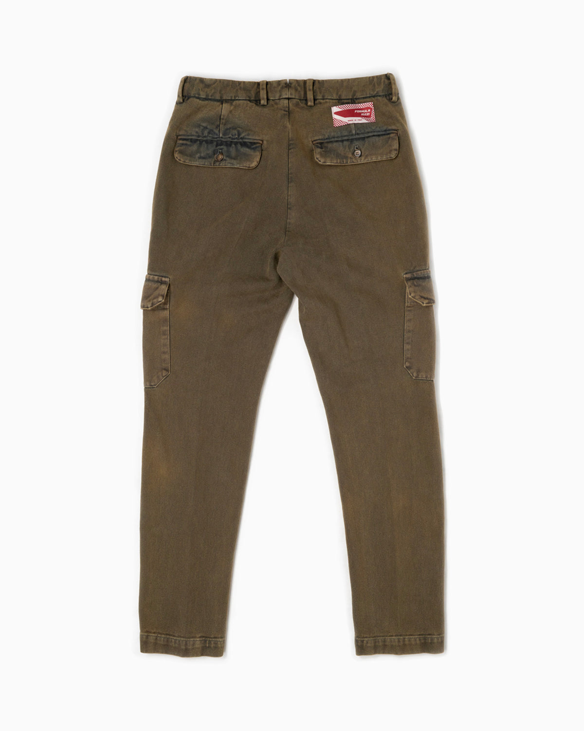 Pantaloni Cargo - Verdi effetto vintage