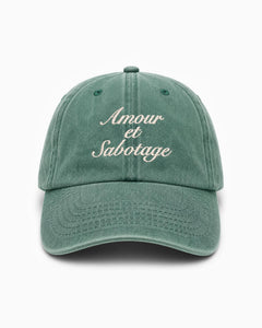 Cappellino Amour & Sabotage - Green