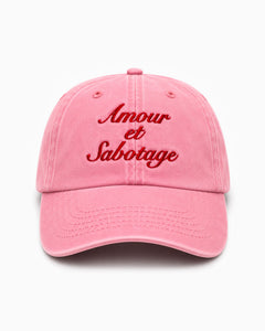 Cappellino Amour & Sabotage - Pink