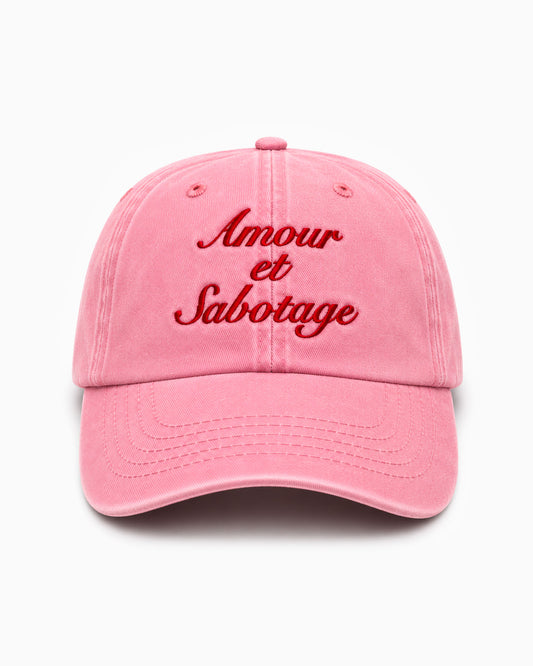 Cappellino Amour & Sabotage - Pink