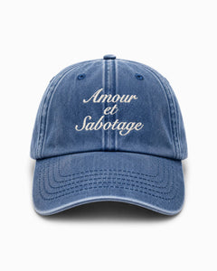 Cappellino Amour & Sabotage - Blue