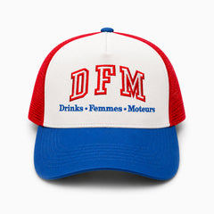 DFM Cap - Red/Blue Trucker